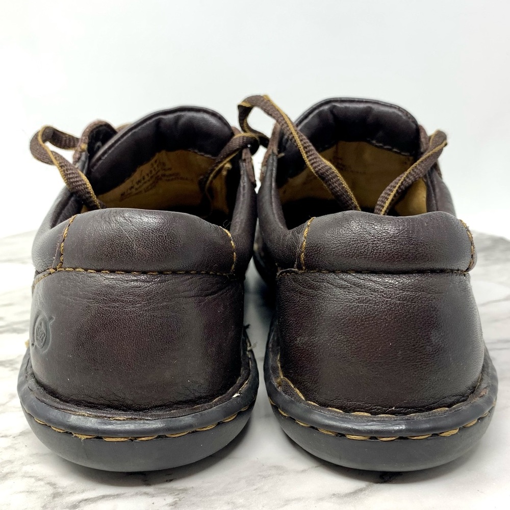 Born Bowling Leather Comfort Sneakers 7 Oxford Preppy Sporty Y2K Coquette Girl - Picture 5 of 11